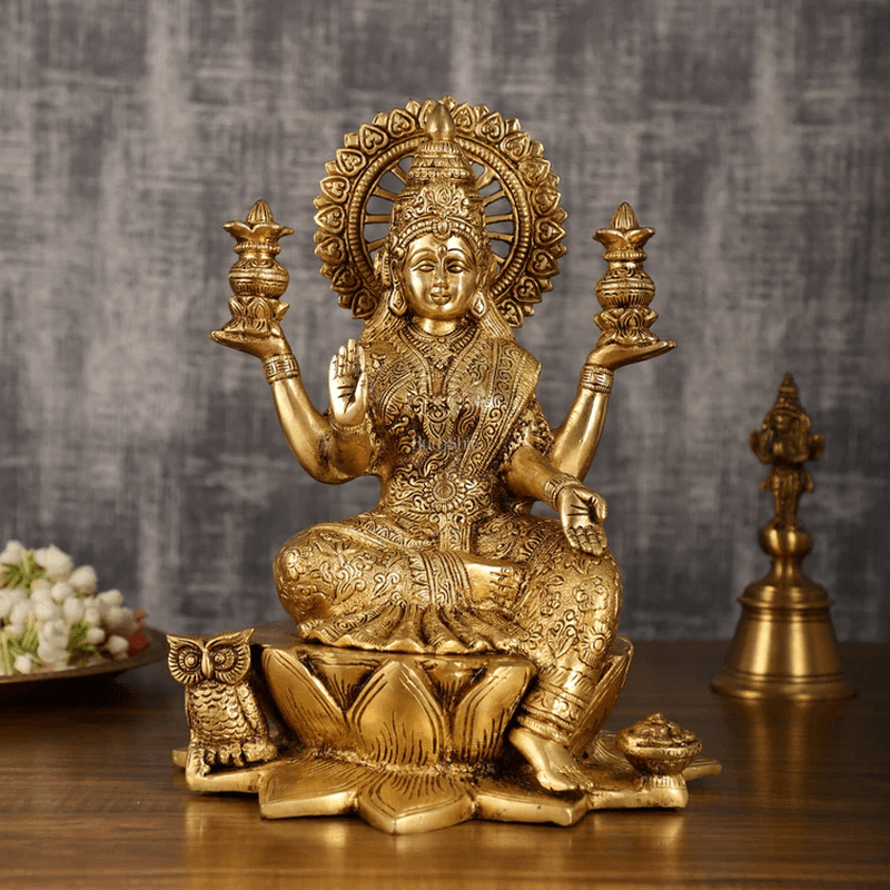 Brass Goddess Idols