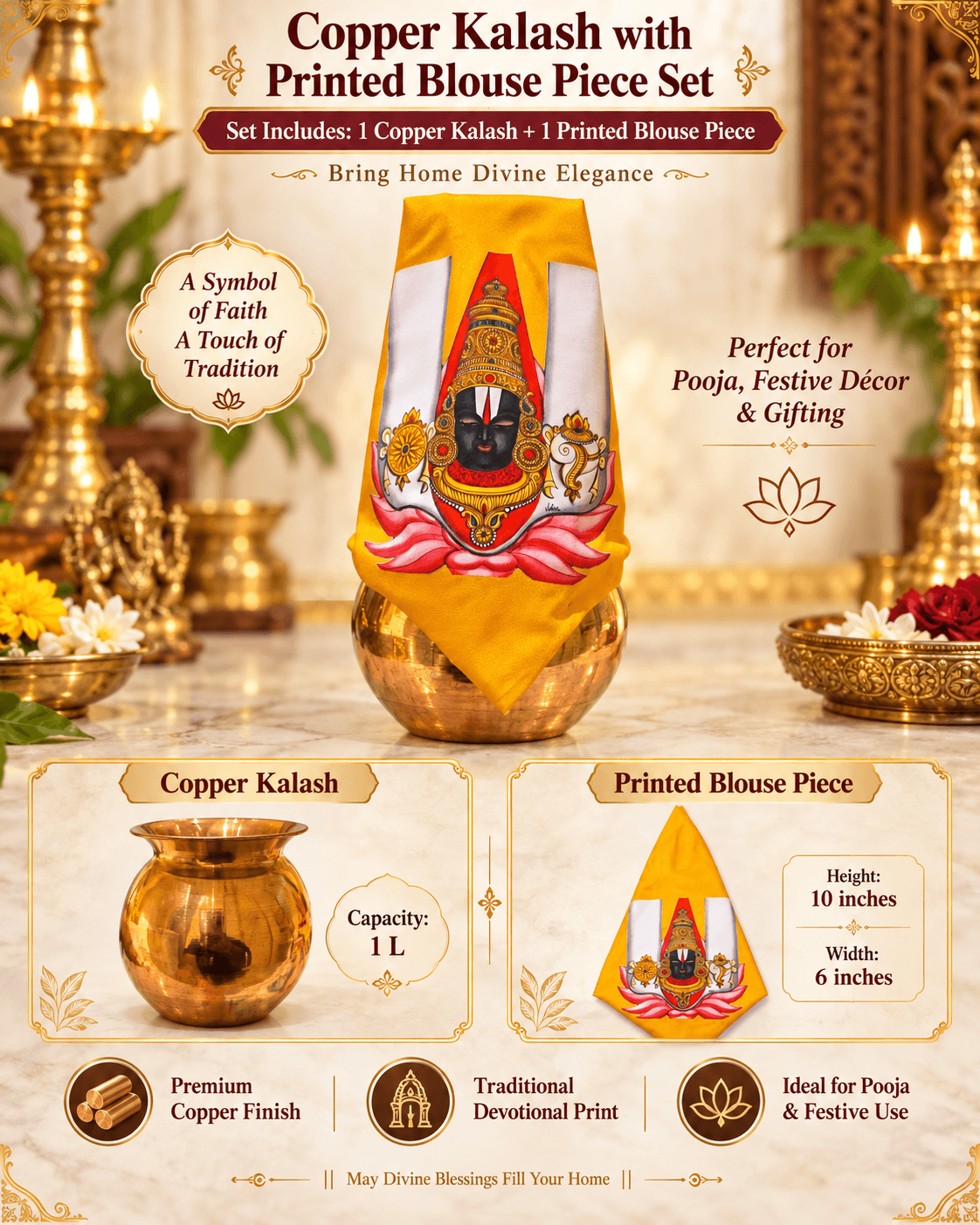 PREMIUM Tirumala Shanivaralu Vratam Pooja Kit
